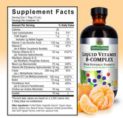 Nature’s Answer Liquid Vitamin B-Complex – High Potency, Tangerine Flavour, 240 mL