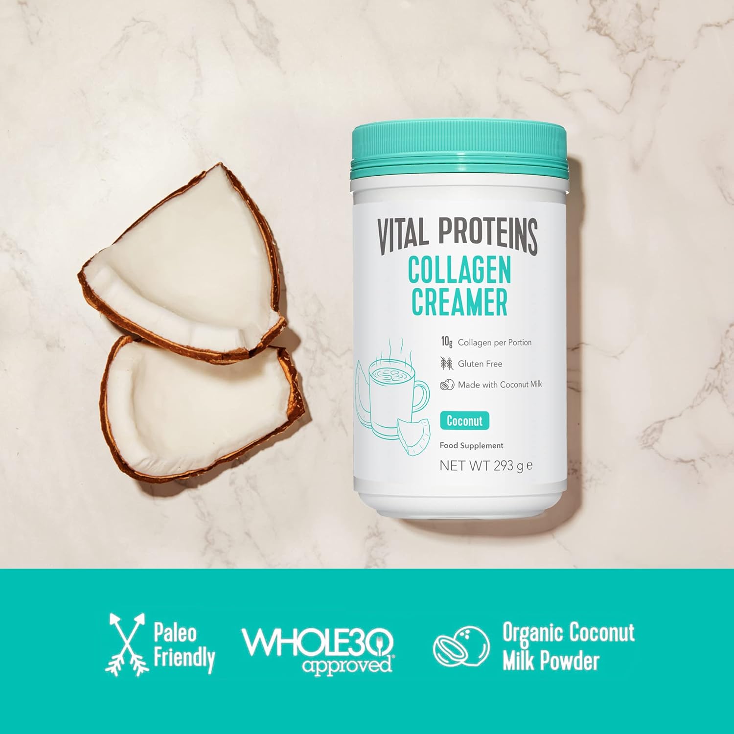 Vital Proteins Collagen Coffee Creamer Coconut - 293g