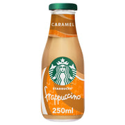 Starbucks Frappuccino caramel iced coffee glass bottle 250ml
