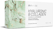 BioTechUSA Hyaluronic and Collagen capsules supplement bottle 120 count quantity