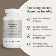 Hey Nutrition Magnesium Complex with Zinc & D3 - 60 Capsules