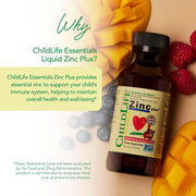 ChildLife Essentials Zinc Plus – 118ml