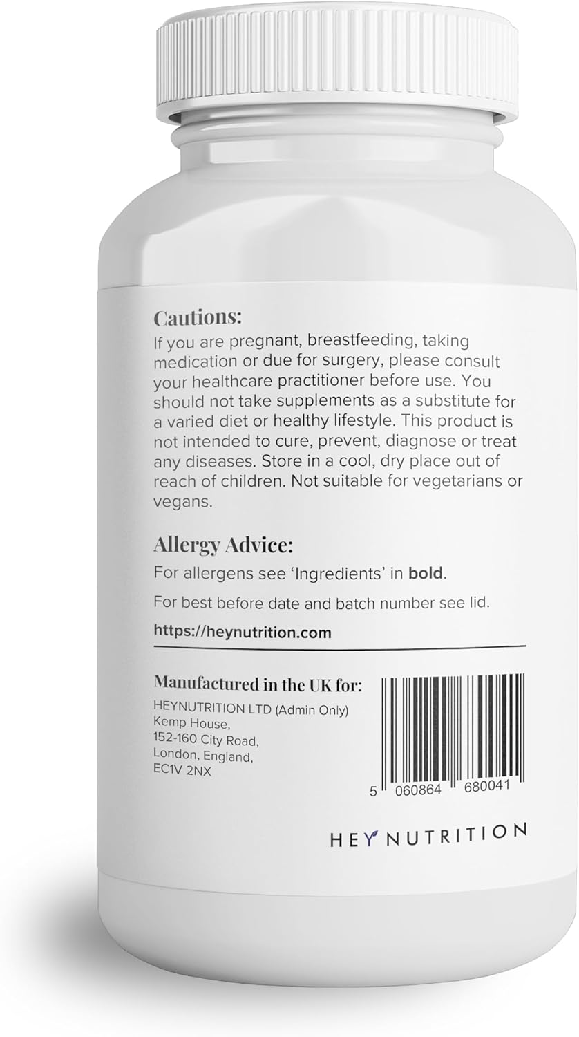 Supplement facts & barcode panel showing high EPA and DHA concentration.