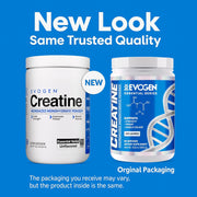Evogen Creatine Monohydrate Powder, Unflavoured - 300g old & new packaging