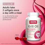 Jarrow Formulas Krill Oil 60-120 Softgels