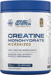 Applied Nutrition Creatine Monohydrate Micronized Powder unflavoured tub 500g