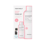 TONYMOLY Wonder Ceramide Mochi milky toner set 500ml 100ml front box