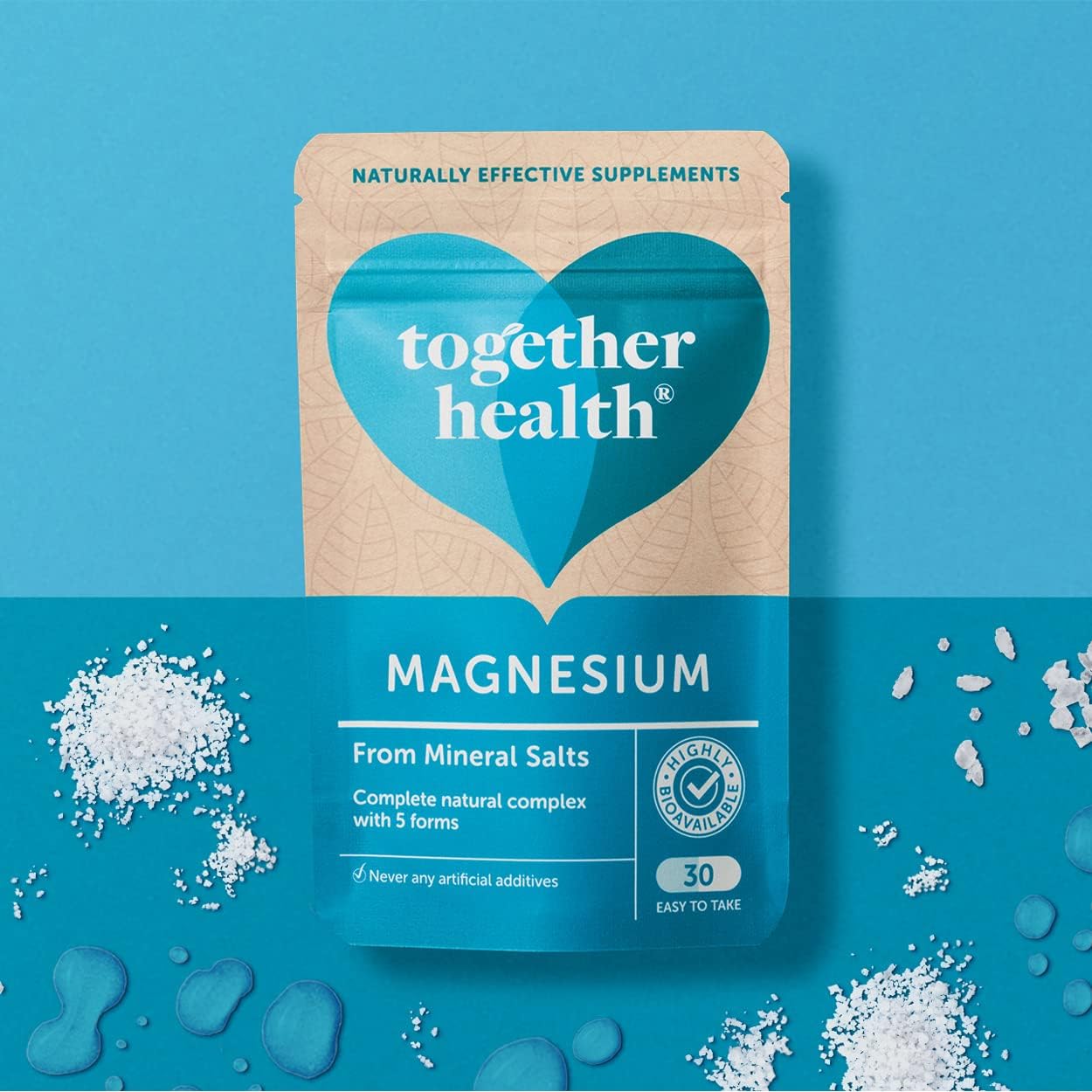 Together Health Magnesium 5 Forms Mineral Salts 30 Capsules Pack of 2