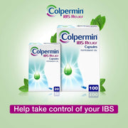 Colpermin IBS Relief peppermint oil prolonged-release capsules 0.2ml 20 count & 100 count