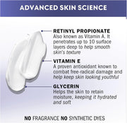 Olay Retinol 24 cream showing ingredients 
