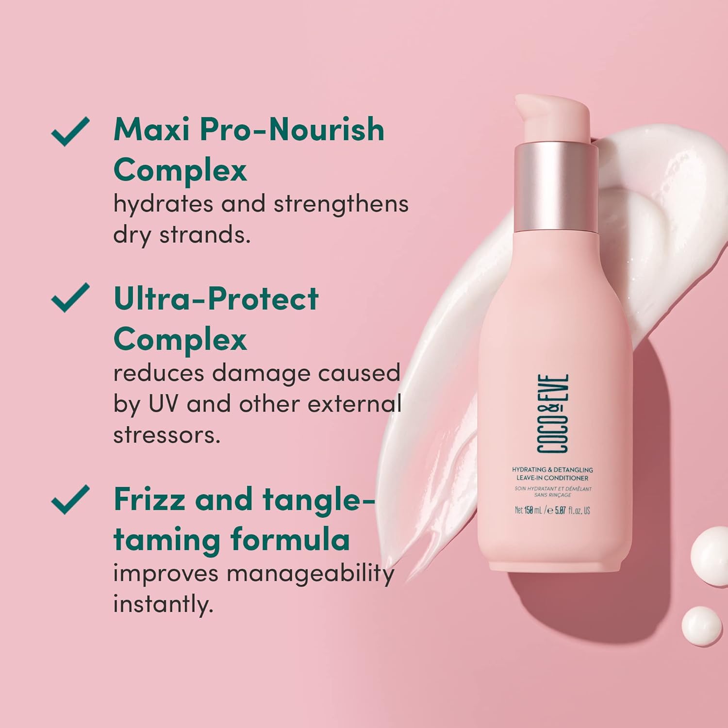 Coco & Eve Nourishing Leave-In Conditioner with Coconut & Avocado - 150ml