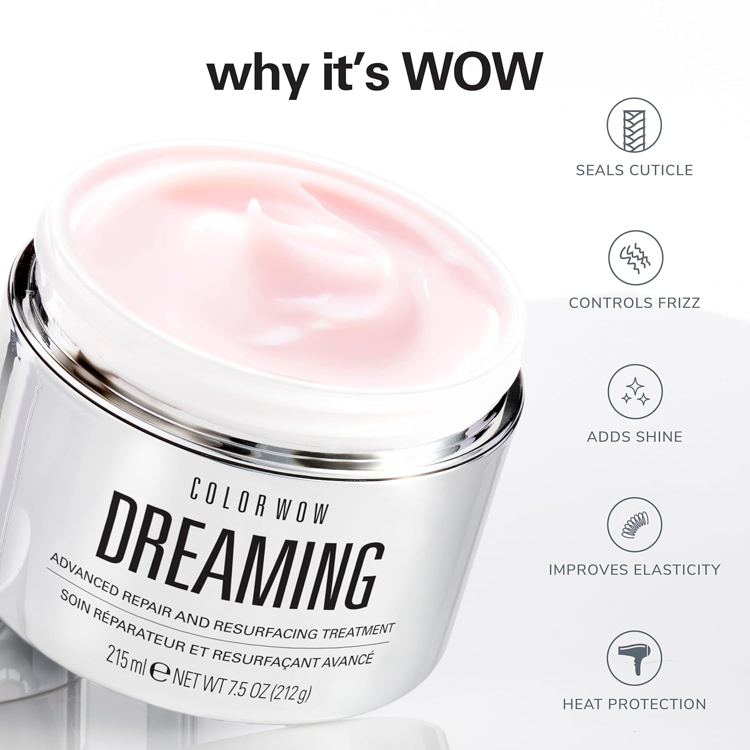 Color Wow Dreaming Advanced Hair Treatment & Mask - 215ml