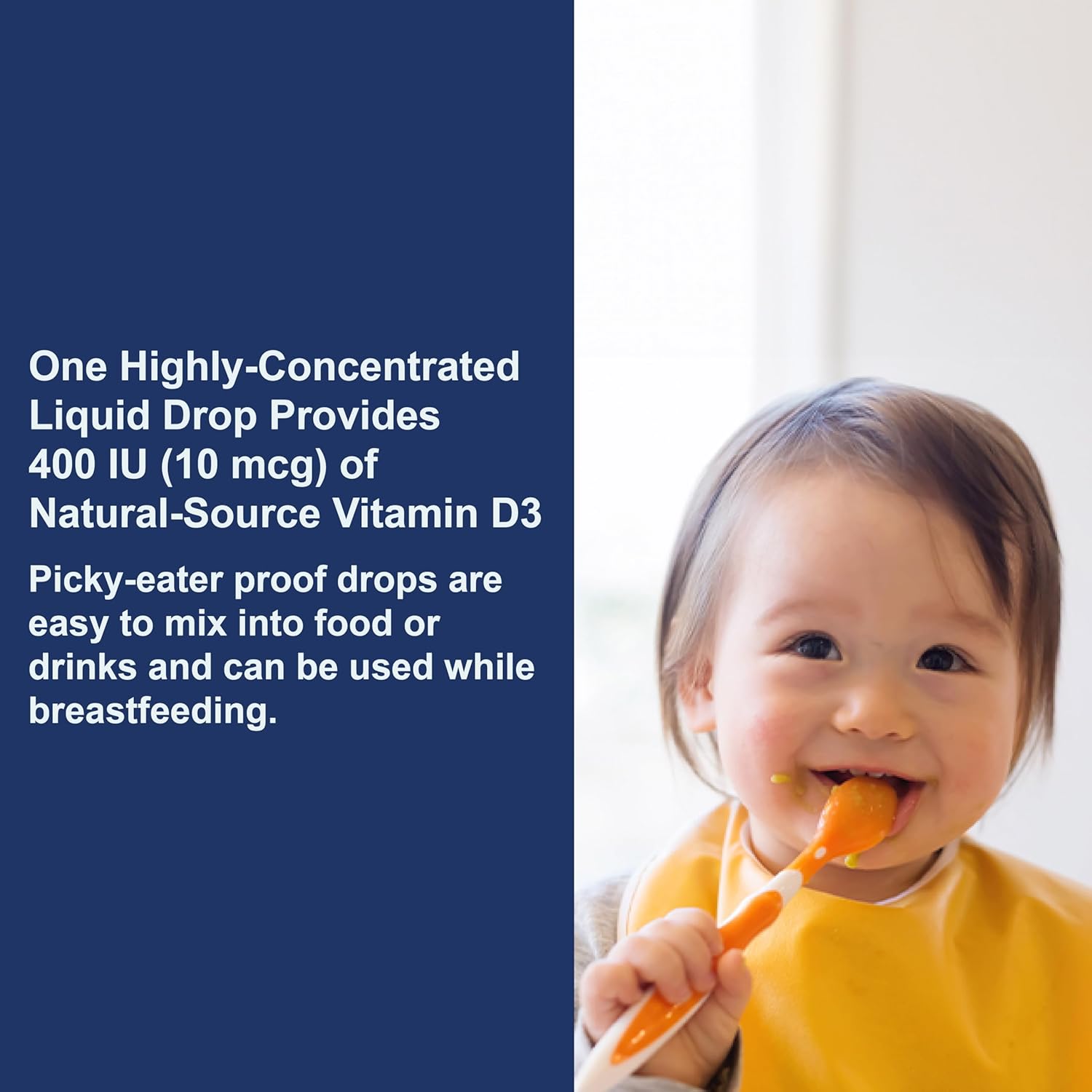 How to Use: Carlson Baby vitamin D3 drops daily use infant supplement 10.3 ml