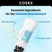 COSRX Ultimate Nourishing Rice Overnight Spa Mask 60ml jar ingredients