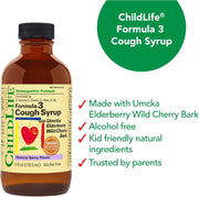 ChildLife Essentials Formula 3 Cough Syrup® – 118ml