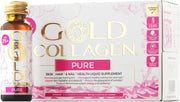 GOLD COLLAGEN PURE – Liquid Supplement for Skin, Hair & Nail Health (10 x 50 ml)