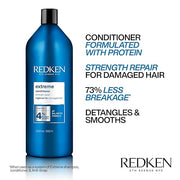 Redken Extreme Conditioner bottle, protein formula, 1000ml formulation.