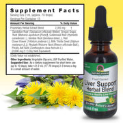 Nature’s Answer Liver Support 2,000 mg — Alcohol-Free Herbal Blend 30 ml