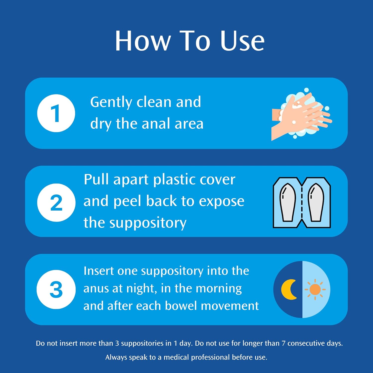 Anusol Suppositories with Zinc Oxide & Balsam Peru - 12 Count