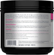 Supplement facts, barcode and ingredients for NeoCell Collagen Peptides powder.