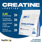 Applied Nutrition Creatine Monohydrate Peptide Powder Unflavoured - 444g