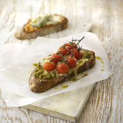 Lifestyle/use image: Filippo Berio pesto pasta dish Italian basil sauce