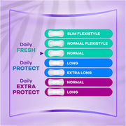 Always Dailies Normal Panty Liners Fresh & Protect 54 Pack variants