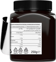 Close-up of MGO certification and quality seals on label.