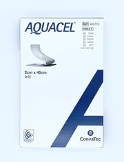 Box of Aquacel Medic Hydrof Fibre Dressings, 2cm x 45cm, pack of 5.