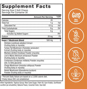Delicious cinnamon roll flavored mushroom supplement soft chews from Force Factor.
