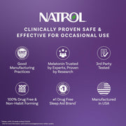 Natrol Melatonin 3mg Supplement for Adults - 60 Tablets