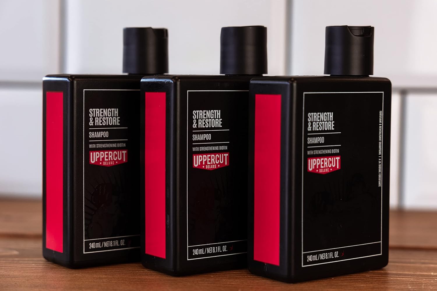 Uppercut Deluxe Strength & Restore Shampoo 240ml