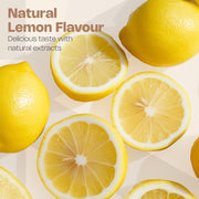 Supplement facts panel for Nutriburst Vitamin D3 2000IU with K2 MK7 gummies lemon flavour