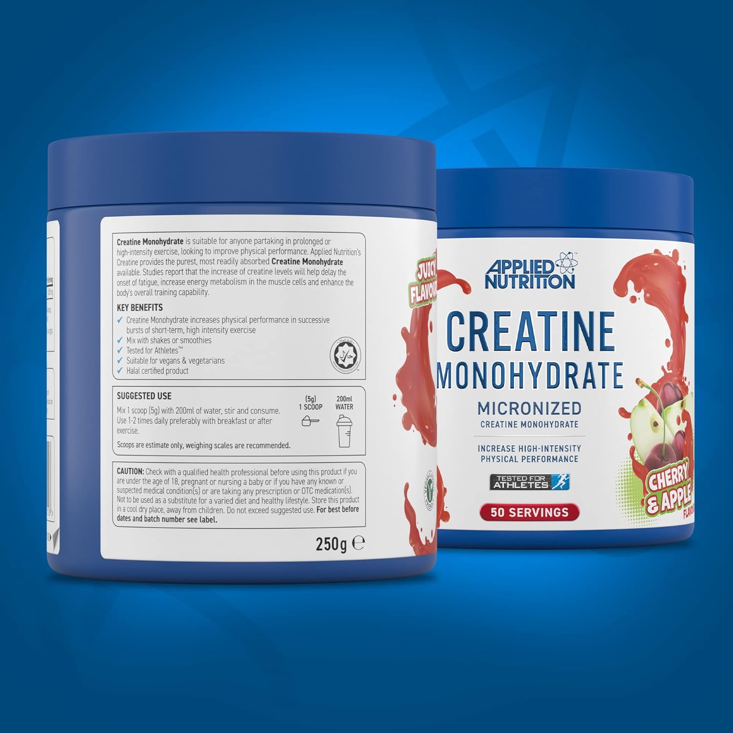 Applied Nutrition Creatine Monohydrate Powder, Cherry Apple - 250g