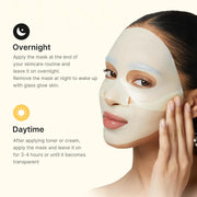 Medicube Kojic Acid Turmeric Brightening Gel Mask, individual sachet packaging, fragrance not specified, 4 masks x 28g, facial skincare use