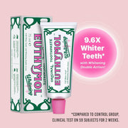Euthymol Whitening Fluoride Toothpaste Mint 75ml ingredients information panel