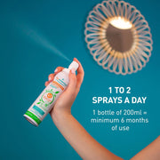Puressentiel Purifying Air Spray bottle, 75ml, with 41 essential oils how to use.