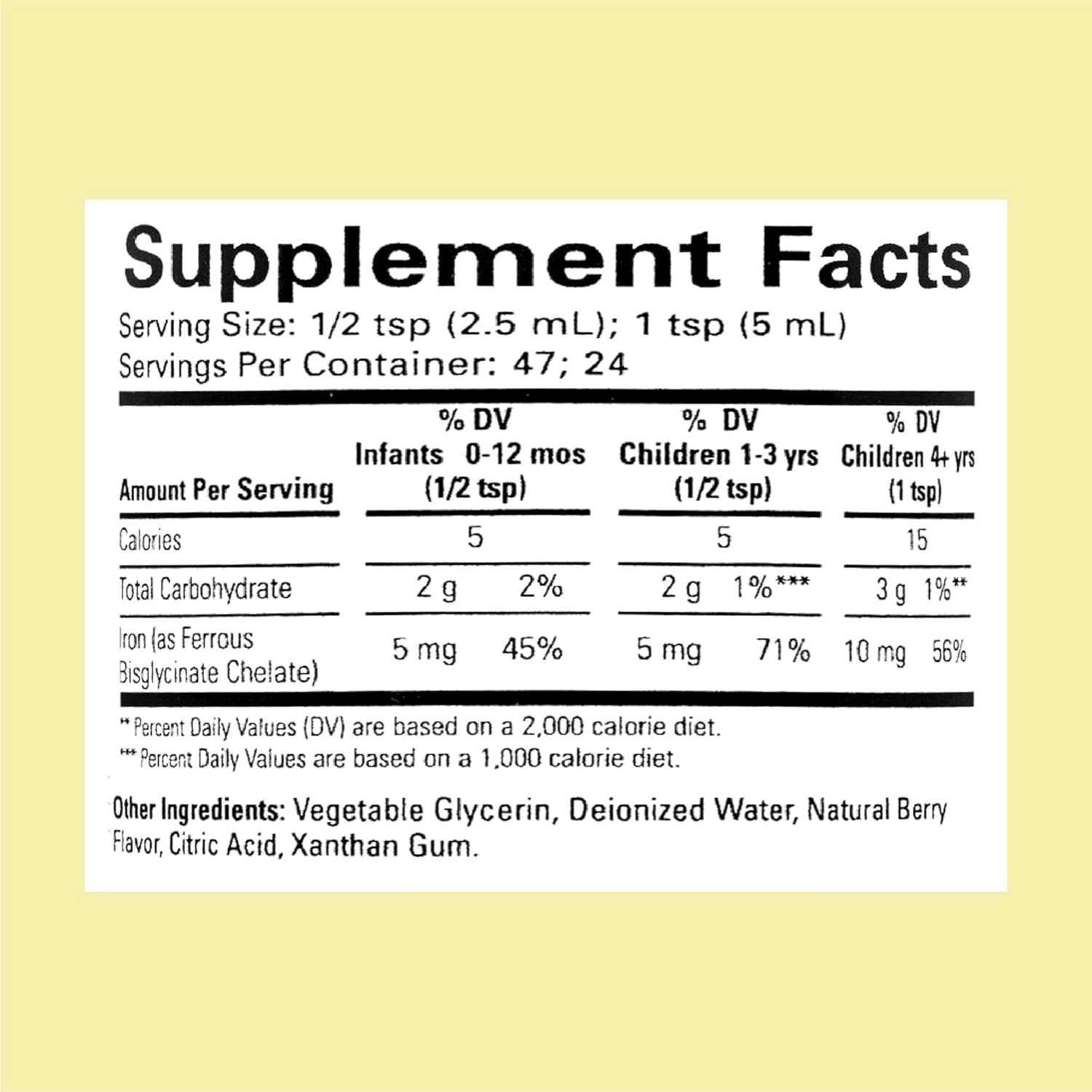 ChildLife Essentials Liquid Iron – 118ml