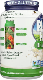 Genceutic Naturals Plant Head Real Meal Vegan Protein Powder Vanilla – 1050g