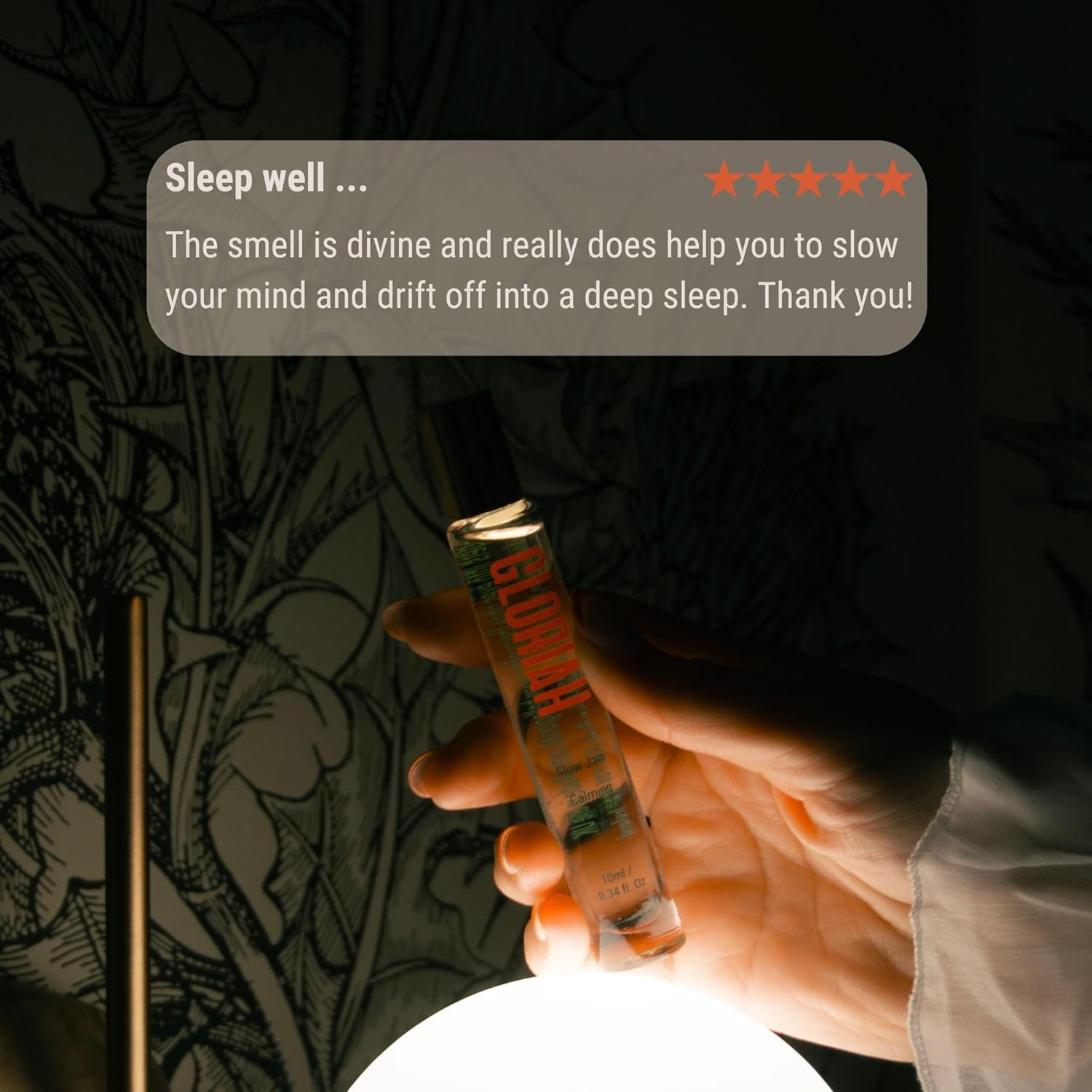 GLORIAH Slow Jam – Calming Pulse Point Oil (10 ml)