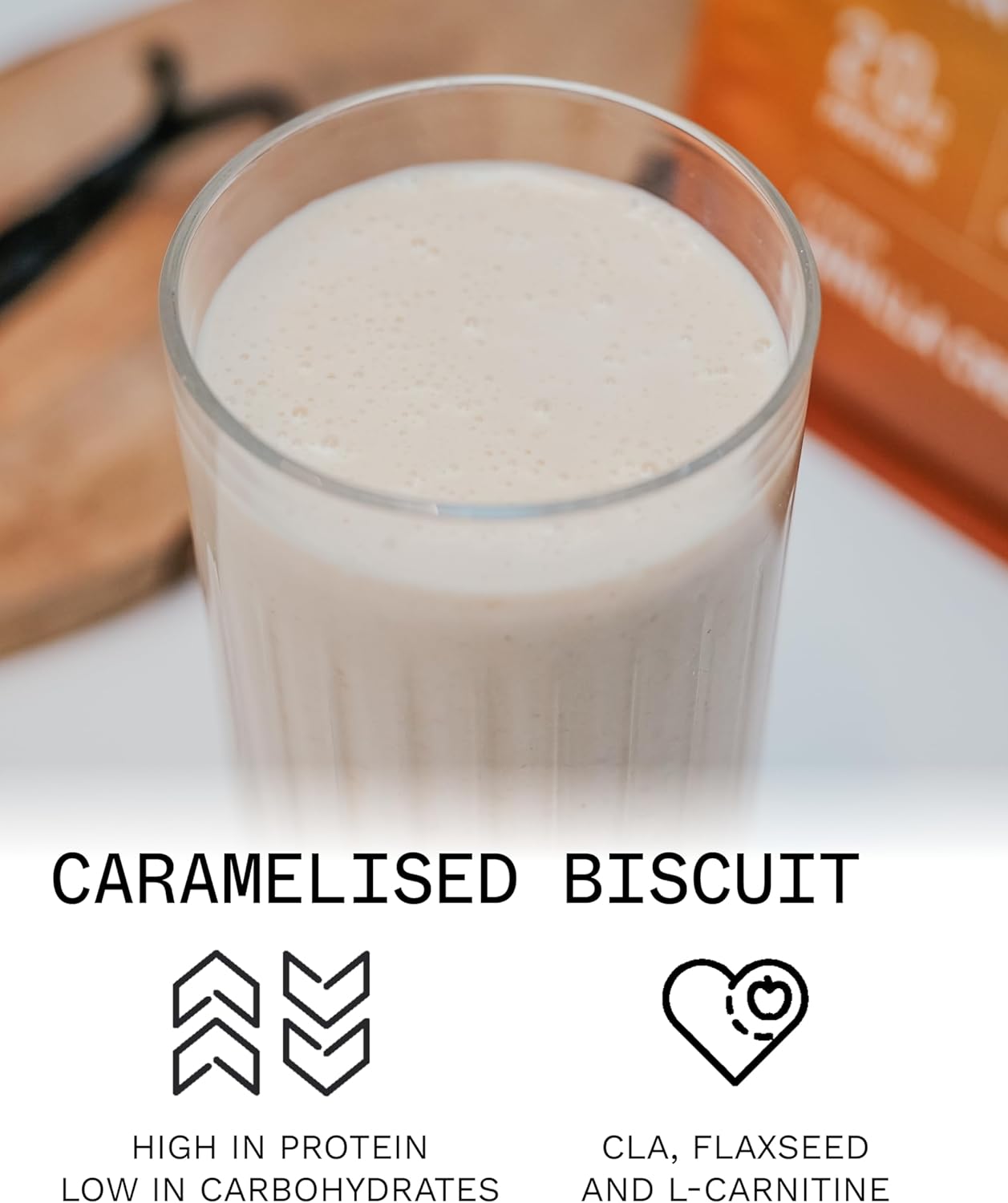 Lifestyle/use image: PhD Intelligent Nutrition caramelised biscuit protein shake gym use 2kg