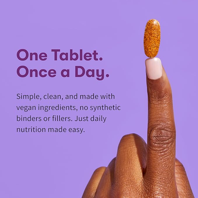 Garden of Life Organics Once Daily Whole Food Multivitamin Vegan Tablet for Women