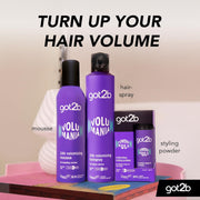 got2b Volumania 24h Volumizing Hairspray Hold 4 300ml routine