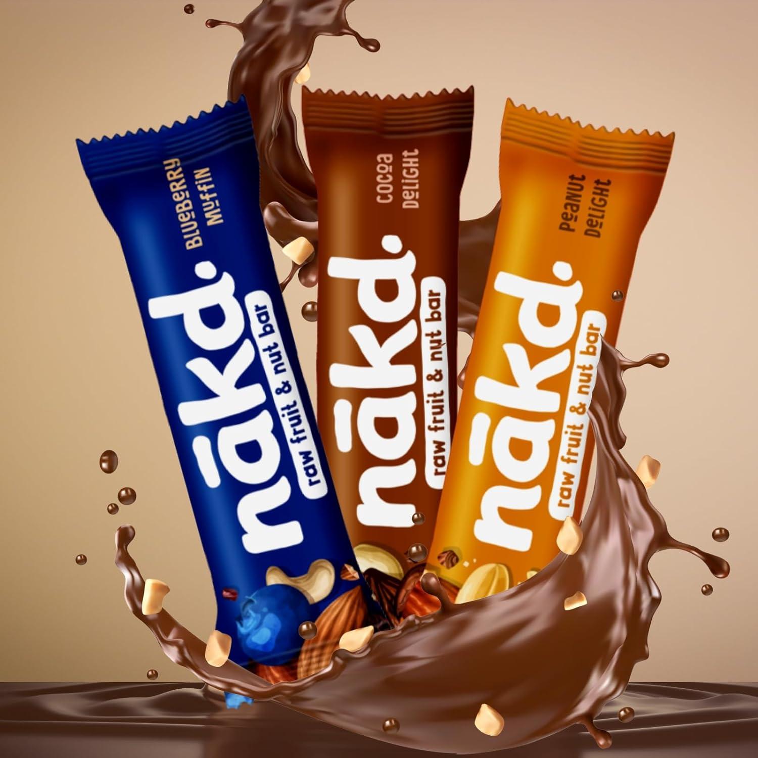 Nakd Raw Fruit & Nut Bars Variety Pack 24x35g