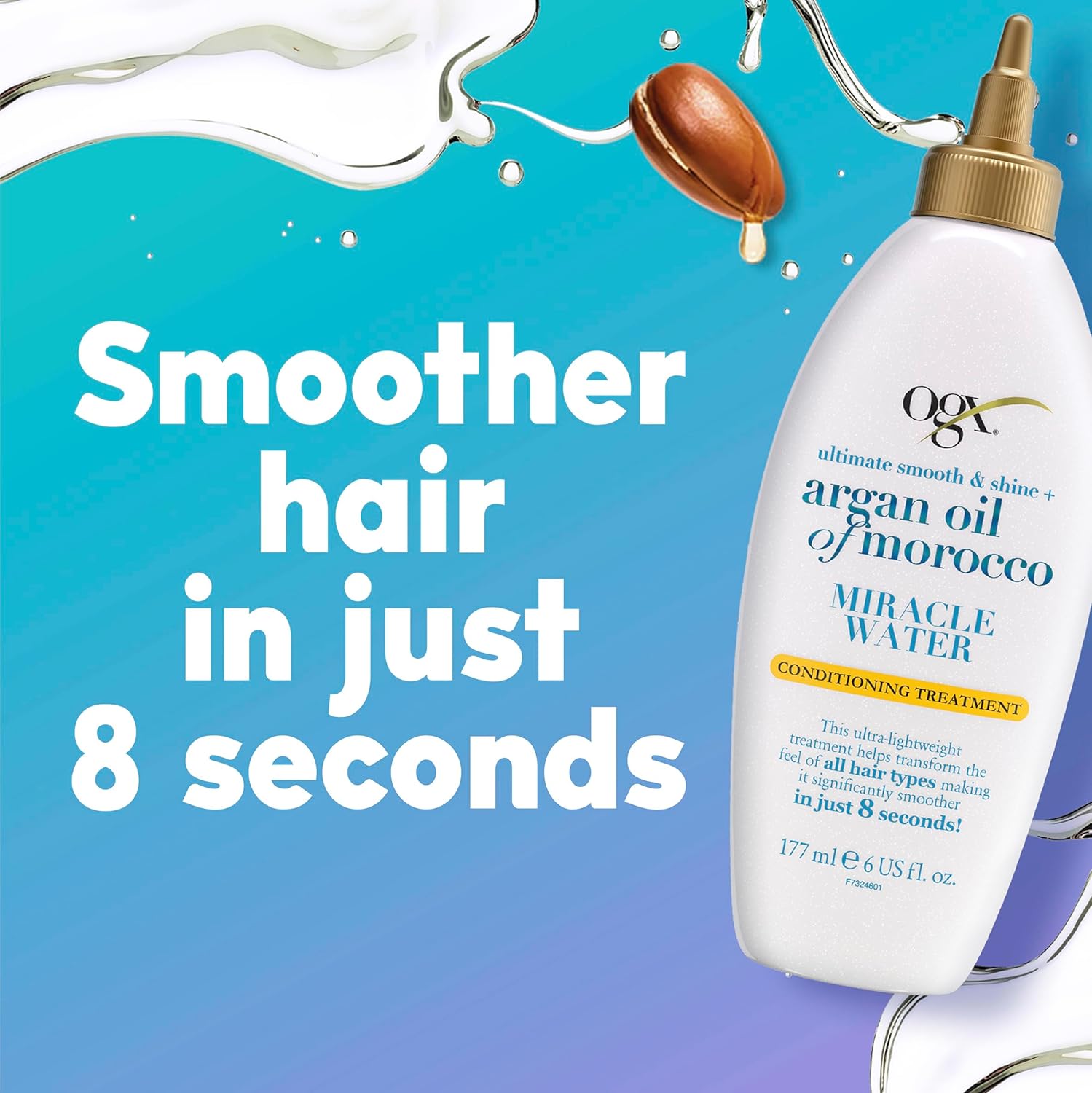 OGX Argan Oil Miracle Water Conditioning Treatment - 177ml