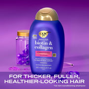 OGX Thick & Full Biotin and Collagen Conditioner - 385ml