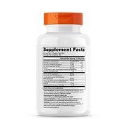 Supplement facts panel and directions for Doctor's Best Prostate Support capsules.