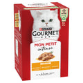 Purina Gourmet Mon Petit Intense Turkey Chicken Duck Cat Food 6 x 50g
