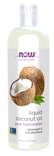 Now Solutions Liquid Coconut Oil Pure Fractionated
