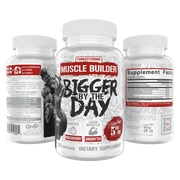 5% Nutrition Bigger By The Day 120 capsules barcode packaging